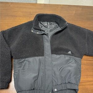 Adidas Black and Gray Jacket